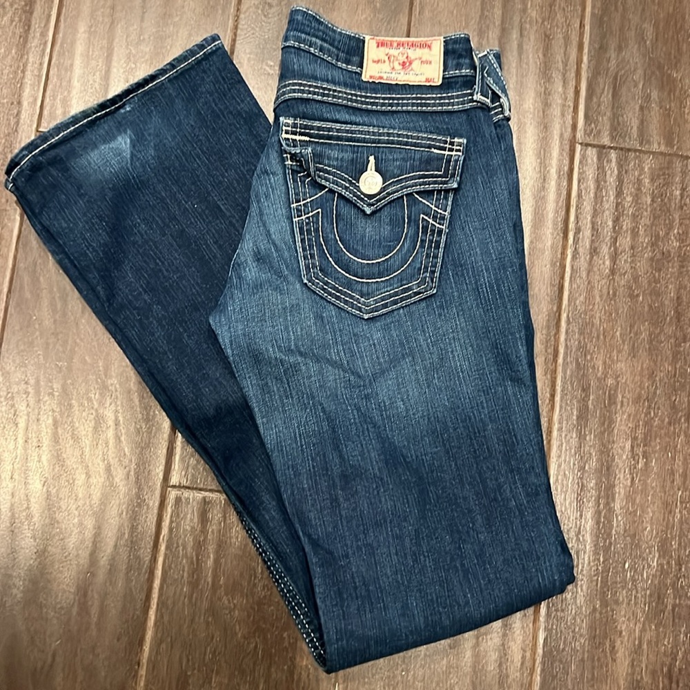 EUC True Religion 112790 Becky Classic T bootcut